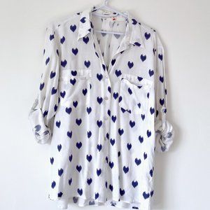 heart button down